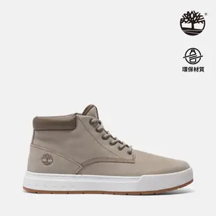 Timberland 男款淺灰褐色中筒休閒鞋|A674NEO2