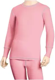 Watson's Watson's Waffle Base Layer Waffle Girls L/s Pink Sm Clothing