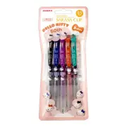 Zebra Gel Ballpoint Pen Hello Kitty 50th Anniversary Sarasa Clip0.5mm 5Color Set