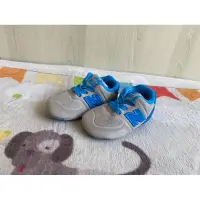 在飛比找蝦皮購物優惠-NEW BLANCE 574 嬰兒 童鞋 學步鞋 灰藍色 送