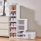 1/3/6 Layers Foldable Shoe Rack Stackable Sneaker Organizers Home Organizers