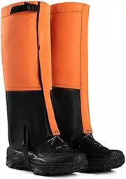 Gaiters Snow Boot Gaiters Lightweight Adjustable Leg Covers,Snow Boots Mountaineering Hiking Leg Covers,TPU Buckle Strap,Suitable for Snowshoeing Hiking Mountaineering