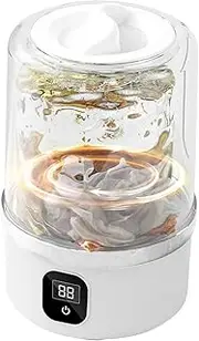 Mini Portable Washing Machine for Underwear - Mini Washer for Underwear Cleaning | Clothes Cleaning Tool for Dormitories Travel Camping Hotel Apartment