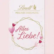 Lindt Pralines Personal Message