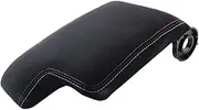 Black Armrest Box Center Console Lid Cover Storage Box Compatible with BMW E46 3 Series 1999-2004 Glove Box