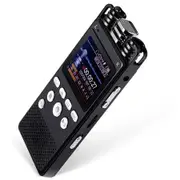 Three Microphone 16GB Internal Storage 64GB TF Card Voice Recorder Playback DSP Noise Reduction Dual Microphones Mp3 Speaker Music Overdubbing