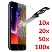 LOT Screen Film For iPhone 16 15 14 12 13 11 SE 9H Temper Glass Screen Protector