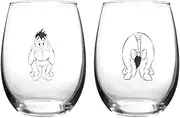 Winnie The Pooh Collectible Wine Glass Set (Eeyore)
