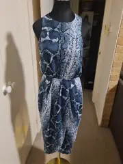 Stunning Cooper St Snakeskin Print Dress Size 10 BNWT