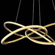 Delessi Meteora Intertwined Infinity Large 1002mm Pendant Light Tri-color