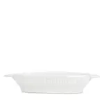 Vietri Pietra Serena Handled Oval Bowl