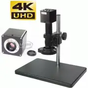 4K UHD HDMI 1080P@60fps Industrial Microscope Digital Camera 180X C mount Lens A