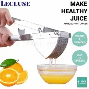 Lecluse Manual Fruit Juicer Hand Press Squeezer Cheese Lemon Potato Grater
