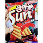 🌸現貨🌸🇰🇷韓國代購🇰🇷썬칩-SUN餅乾（辣味）80G