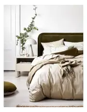[Aura Home] Halo Organic Sateen Bedlinen Collection Feather
