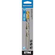 P&N Workshop Drill Bit HSS Tin Tipped 13.0mm