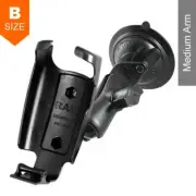 RAM Twist-Lock Suction Cup Garmin Astro 320 GPSMAP 62 & 64 Mount Kit 1" Ball