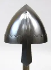 NORMAN NASAL HELMET~ NORMAN HELMET~ MEDIEVAL COSTUME~ ARMOR ~CRUSADER HELM