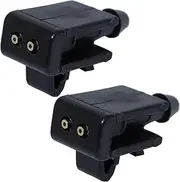 2 Pack Car Windshield Washer Wiper Water Jet Spray Nozzle Windscreen Washer Jets，for Renault Megane MK2 MK3 2002-2015