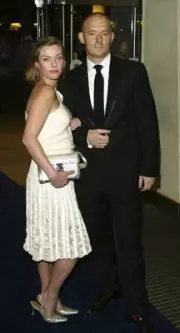 Camilla Rutherford and her husband Rufus Abbott arrive at the Cin- 2004 Photo