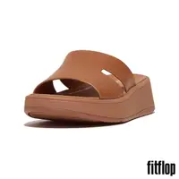 在飛比找momo購物網優惠-【FitFlop】F-MODE 原邊皮革H型厚底涼鞋-女(駝