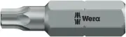S/DRIVER BIT TORX SECURITY TX7X25, BIT TYPE TAMPERPROOF TORX, HEX BIT S FOR WERA