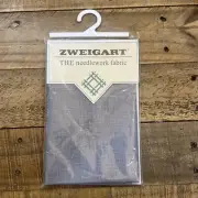 Zweigart The Needlework Fabric Dublin Linen 25 count Misty Gray 18 X 27 inch