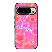 Google Pixel 9 Pro Impact Magnetic Case Meow by Mond Kim