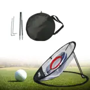Golf Chipping Practice Target Net Pitching Indoor Outdoor Home Training Aid Cage