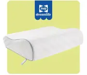 Sealy Dreamlife Medium Contour Memory Foam Pillow-NEW