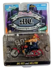 Homie Rollerz Motorcycle Club Big Red and Hellfire 1:24 Scale
