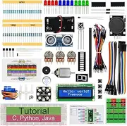 Freenove Super Starter Kit for Raspberry Pi Pico 1 2 W (Not Included), 588-Page Detailed Tutorial, 175 Items, 94 Projects, Python C Java Code