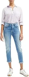 [7 for All Mankind] Josefina with Destroy in Fig Leaf Fig Leaf 25