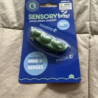 NEW Sensory Toys Peas Pleez Popper Fidget Toy (Ages 4+)