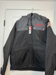 Snap-On Tools XL Black/Grey Embroidered Hooded Legend Jacket NEW With Tags