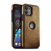 Luxury Leather Case For iPhone 13 12 11 Pro Max Mini XR X XS MAX 8 7 Plus - Brown