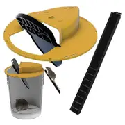 2-Pack Rolling Lid Bucket Mouse Trap Efficient Humane Mice Mouse Trap