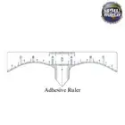 Microblading Sticky RULER - Disposable SPMU Eyebrow Measure with Adhesive
