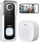 Video Doorbell Camera Wireless Door Bell with Chime Ringer, Smart Front Door Cam