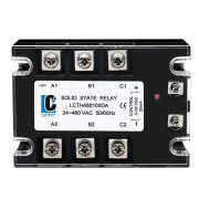 3 Phase Solid State Relay SSR-100DA DC to AC (Input 3-32VDC to Output 24-480V