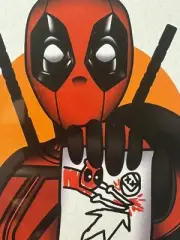 Deadpool Maximum Effort Art Print Davis Rider