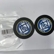 Qty 2 Car Truck Auto Cup Holder Coasters Mats Tampa Bay Rays Team