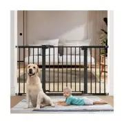 BABELIO Extra Wide Baby/Dog Gate, 29-55" Auto Clos for The House and Doorway,...