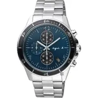 在飛比找誠品線上優惠-agnes b. 巴黎限定計時手錶(B7A005X1)-綠x