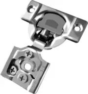 Berta 5/8 inch Overlay 105 degree Soft Close Face Frame Cabinet Hinges