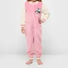 Girls size 6 Genuine Pink Minnie Mouse soft sleepsuit all in one zip NEW