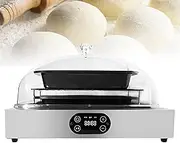 Electric Dough Proofer, Commercial Yogurt Constant Temperature Proofing Box, with Humidity & Temperature Adjustable, Transparent Lid Easy To Observe, for Making Bread, Yogurt, Natto Double Layer