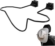 Vaguelly Hat Organizer Stand for Truck Cowboy Hat Holder Hanging Hat Rack Car Hat Rack Durable Hat Mount for Truck for Storing and Displaying Hats Keeps Hats Shape