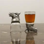 Horse Personalised Shot Glass Set