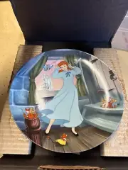 Disney Cinderella Knowles Collector Plate "A Dream Is A Wish Your Heart Makes"